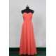 A-Line Sweetheart Long Chiffon Bridesmaid Dresses/Evening Dresses BD010518