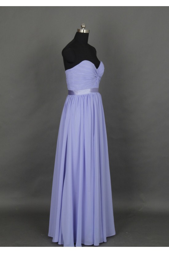 A-Line Sweetheart Long Chiffon Bridesmaid Dresses/Evening Dresses BD010524 A-Line Sweetheart Long Chiffon Bridesmaid Dresses/Evening Dresses BD010524