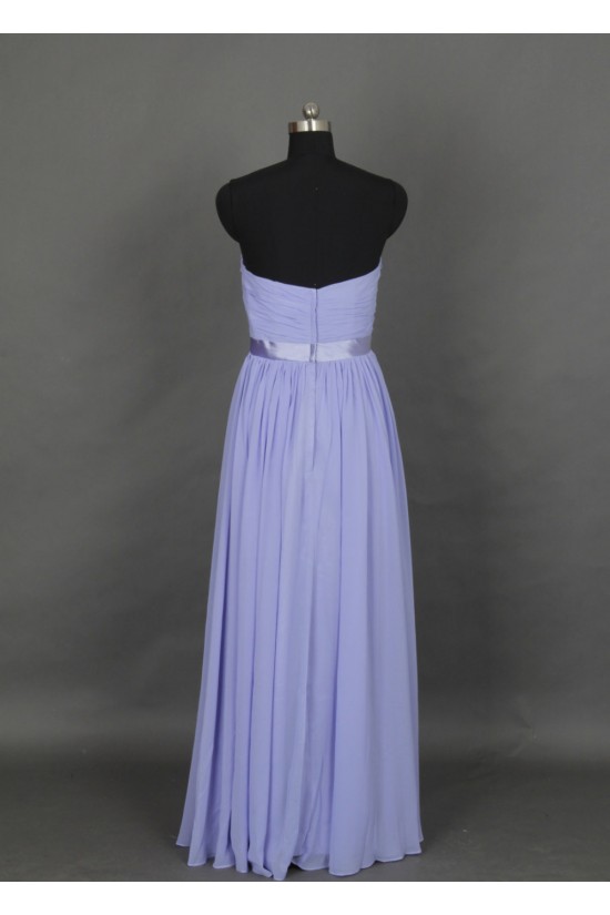 A-Line Sweetheart Long Chiffon Bridesmaid Dresses/Evening Dresses BD010524 A-Line Sweetheart Long Chiffon Bridesmaid Dresses/Evening Dresses BD010524