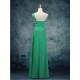 A-Line One-Shoulder Long Green Chiffon Bridesmaid Dresses/Evening Dresses BD010526 A-Line One-Shoulder Long Green Chiffon Bridesmaid Dresses/Evening Dresses BD010526