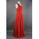 A-Line One-Shoulder Long Chiffon Bridesmaid Dresses/Evening Dresses BD010533 A-Line One-Shoulder Long Chiffon Bridesmaid Dresses/Evening Dresses BD010533