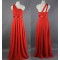 A-Line One-Shoulder Long Chiffon Bridesmaid Dresses/Evening Dresses BD010533