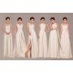 A-Line Long Pink Chiffon Bridesmaid Dresses/Evening Dresses BD010542 A-Line Long Pink Chiffon Bridesmaid Dresses/Evening Dresses BD010542