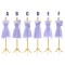 A-Line Short Chiffon Bridesmaid Dresses/Evening Dresses BD010543