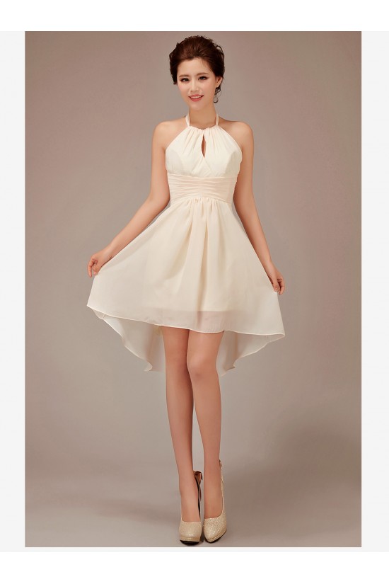 A-Line High Low Chiffon Bridesmaid Dresses/Evening Dresses BD010544 A-Line High Low Chiffon Bridesmaid Dresses/Evening Dresses BD010544