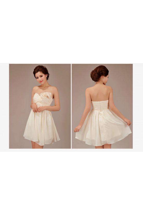 Empire Sweetheart Short Chiffon Bridesmaid Dresses/Evening Dresses BD010547 Empire Sweetheart Short Chiffon Bridesmaid Dresses/Evening Dresses BD010547