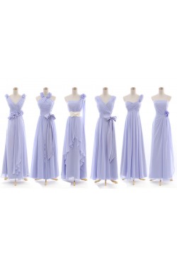 A-Line Long Chiffon Bridesmaid Dresses/Evening Dresses BD010550