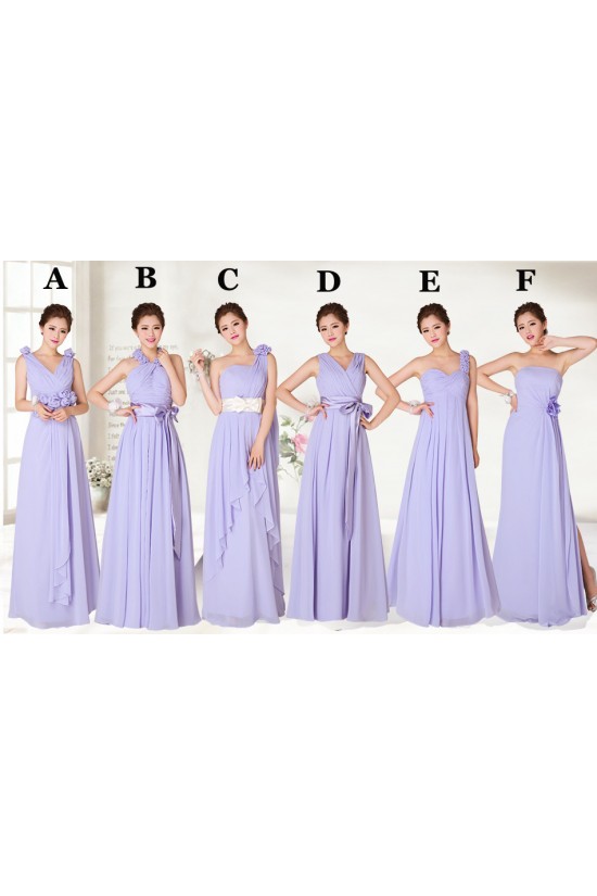 A-Line Long Chiffon Bridesmaid Dresses/Evening Dresses BD010550 A-Line Long Chiffon Bridesmaid Dresses/Evening Dresses BD010550