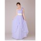 A-Line One-Shoulder Long Chiffon Bridesmaid Dresses/Evening Dresses BD010553 A-Line One-Shoulder Long Chiffon Bridesmaid Dresses/Evening Dresses BD010553
