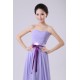 A-Line Strapless Long Purple Chiffon Bridesmaid Dresses/Evening Dresses BD010571 A-Line Strapless Long Purple Chiffon Bridesmaid Dresses/Evening Dresses BD010571