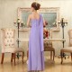 A-Line One-Shoulder Beaded Long Lilac Chiffon Bridesmaid Dresses/Evening Dresses BD010583 A-Line One-Shoulder Beaded Long Lilac Chiffon Bridesmaid Dresses/Evening Dresses BD010583