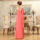 A-Line One-Shoulder Beaded Long Chiffon Bridesmaid Dresses/Evening Dresses BD010584 A-Line One-Shoulder Beaded Long Chiffon Bridesmaid Dresses/Evening Dresses BD010584