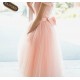 Short Cap-Sleeve Tulle Pink Bridesmaid Dresses/Evening Dresses BD010593 Short Cap-Sleeve Tulle Pink Bridesmaid Dresses/Evening Dresses BD010593