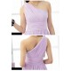 A-Line One-Shoulder Long Chiffon Bridesmaid Dresses/Evening Dresses BD010606 A-Line One-Shoulder Long Chiffon Bridesmaid Dresses/Evening Dresses BD010606