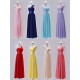 A-Line One-Shoulder Long Chiffon Bridesmaid Dresses/Evening Dresses BD010607 A-Line One-Shoulder Long Chiffon Bridesmaid Dresses/Evening Dresses BD010607