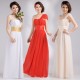 A-Line One-Shoulder Long Chiffon Bridesmaid Dresses/Evening Dresses BD010607 A-Line One-Shoulder Long Chiffon Bridesmaid Dresses/Evening Dresses BD010607