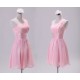 A-Line One-Shoulder Short Chiffon Bridesmaid Dresses/Evening Dresses BD010608 A-Line One-Shoulder Short Chiffon Bridesmaid Dresses/Evening Dresses BD010608