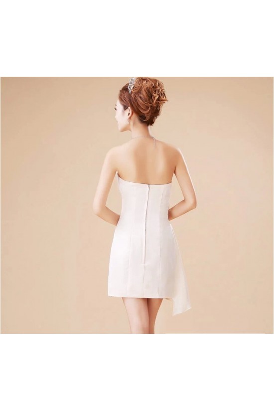 A-Line Strapless Short Beaded Bridesmaid Dresses/Evening Dresses BD010610 A-Line Strapless Short Beaded Bridesmaid Dresses/Evening Dresses BD010610
