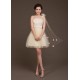 A-Line One-Shoulder Beaded Tulle Short Bridesmaid Dresses/Evening Dresses BD010617 A-Line One-Shoulder Beaded Tulle Short Bridesmaid Dresses/Evening Dresses BD010617