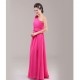 A-Line One-Shoulder Pink Chiffon Bridesmaid Dresses/Evening Dresses BD010624 A-Line One-Shoulder Pink Chiffon Bridesmaid Dresses/Evening Dresses BD010624