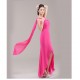 A-Line Pink Long Chiffon Bridesmaid Dresses/Evening Dresses BD010625 A-Line Pink Long Chiffon Bridesmaid Dresses/Evening Dresses BD010625