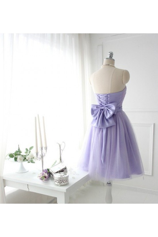 A-Line Strapless Short Bridesmaid Dresses/Evening Dresses BD010633 A-Line Strapless Short Bridesmaid Dresses/Evening Dresses BD010633