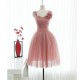 A-Line Short Tulle Bridesmaid Dresses/Evening Dresses BD010636