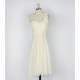 A-Line One-Shoulder Short Chiffon Bridesmaid Dresses/Evening Dresses BD010638 A-Line One-Shoulder Short Chiffon Bridesmaid Dresses/Evening Dresses BD010638