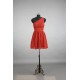 A-Line One-Shoulder Short Chiffon Bridesmaid Dresses/Evening Dresses BD010648 A-Line One-Shoulder Short Chiffon Bridesmaid Dresses/Evening Dresses BD010648