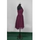 A-Line One-Shoulder Short Chiffon Bridesmaid Dresses/Evening Dresses BD010648 A-Line One-Shoulder Short Chiffon Bridesmaid Dresses/Evening Dresses BD010648