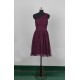 A-Line One-Shoulder Short Chiffon Bridesmaid Dresses/Evening Dresses BD010648 A-Line One-Shoulder Short Chiffon Bridesmaid Dresses/Evening Dresses BD010648