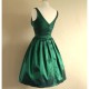 A-Line Short Green Bridesmaid Dresses/Evening Dresses BD010655 A-Line Short Green Bridesmaid Dresses/Evening Dresses BD010655