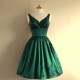 A-Line Short Green Bridesmaid Dresses/Evening Dresses BD010655 A-Line Short Green Bridesmaid Dresses/Evening Dresses BD010655