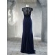 Sheath Cap Sleeve Long Chiffon and Lace Bridesmaid Dresses/Evening Dresses BD010659 Sheath Cap Sleeve Long Chiffon and Lace Bridesmaid Dresses/Evening Dresses BD010659