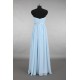 A-Line Strapless Long Blue Chiffon Bridesmaid Dresses/Evening Dresses BD010660 A-Line Strapless Long Blue Chiffon Bridesmaid Dresses/Evening Dresses BD010660