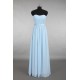 A-Line Strapless Long Blue Chiffon Bridesmaid Dresses/Evening Dresses BD010660 A-Line Strapless Long Blue Chiffon Bridesmaid Dresses/Evening Dresses BD010660