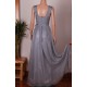 A-Line V-Neck Long Grey Chiffon Bridesmaid Dresses/Wedding Party Dresses BD010676 A-Line V-Neck Long Grey Chiffon Bridesmaid Dresses/Wedding Party Dresses BD010676