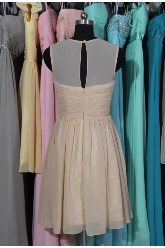 A-Line Short Chiffon Bridesmaid Dresses/Wedding Party Dresses BD010696 A-Line Short Chiffon Bridesmaid Dresses/Wedding Party Dresses BD010696