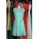 A-Line Pleated Short Chiffon Bridesmaid Dresses/Wedding Party Dresses BD010702