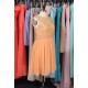 A-Line Short Lace and Chiffon Bridesmaid Dresses/Wedding Party Dresses BD010713 A-Line Short Lace and Chiffon Bridesmaid Dresses/Wedding Party Dresses BD010713