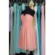 A-Line Short Pink Chiffon Bridesmaid Dresses/Wedding Party Dresses BD010716