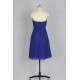 Empire Sweetheart Short Royal Blue Chiffon Bridesmaid Dresses/Wedding Party Dresses BD010733
