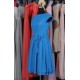 A-Line Bateau Short Sleeve Chiffon Bridesmaid Dresses/Wedding Party Dresses BD010735