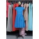 A-Line Bateau Short Sleeve Chiffon Bridesmaid Dresses/Wedding Party Dresses BD010735