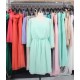 A-Line 3/4 Sleeve Short Chiffon Bridesmaid Dresses/Wedding Party Dresses BD010736