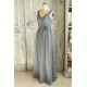 A-Line Long Grey Chiffon Bridesmaid Dresses/Wedding Party Dresses BD010741 A-Line Long Grey Chiffon Bridesmaid Dresses/Wedding Party Dresses BD010741