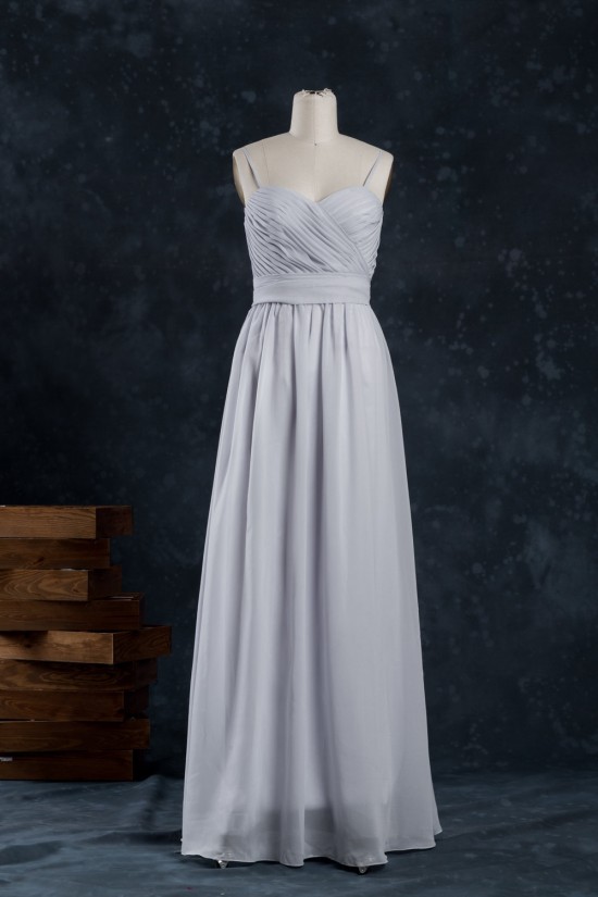 A-Line Spaghetti Strap Long Chiffon Bridesmaid Dresses/Wedding Party Dresses BD010743 A-Line Spaghetti Strap Long Chiffon Bridesmaid Dresses/Wedding Party Dresses BD010743