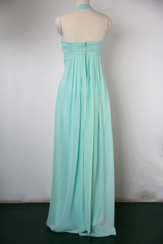 Empire Halter Long Chiffon Bridesmaid Dresses/Wedding Party Dresses/Maternity Dresses BD010748 Empire Halter Long Chiffon Bridesmaid Dresses/Wedding Party Dresses/Maternity Dresses BD010748