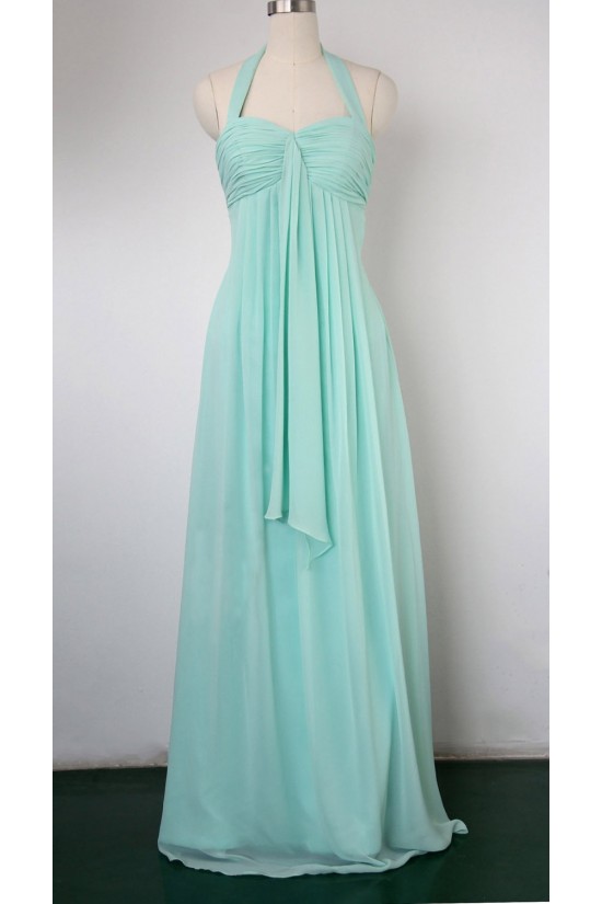 Empire Halter Long Chiffon Bridesmaid Dresses/Wedding Party Dresses/Maternity Dresses BD010748 Empire Halter Long Chiffon Bridesmaid Dresses/Wedding Party Dresses/Maternity Dresses BD010748