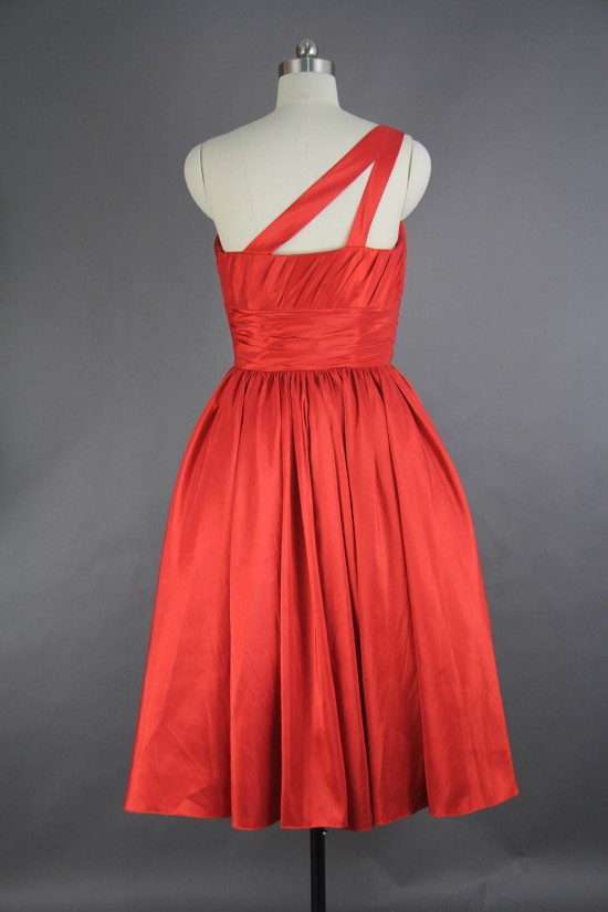 A-Line One-Shoulder Short Bridesmaid Dresses/Wedding Party Dresses BD010750 A-Line One-Shoulder Short Bridesmaid Dresses/Wedding Party Dresses BD010750